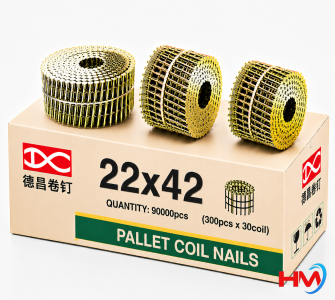 Đinh cuộn xoắn 22x42