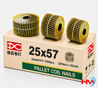 Đinh cuộn xoắn 25x57