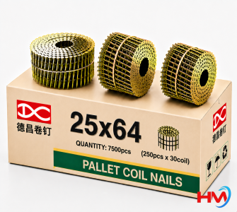 Đinh cuộn trơn 25x64