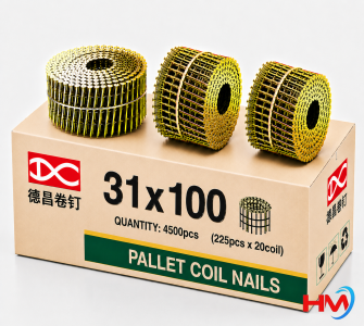 Đinh cuộn trơn 31x100