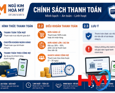 CHÍNH SÁCH THANH TOÁN