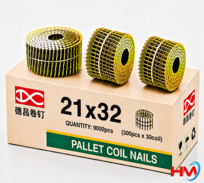 Đinh cuộn xoắn 21x32