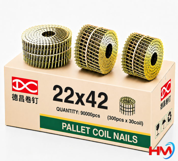 Đinh cuộn xoắn 22x42