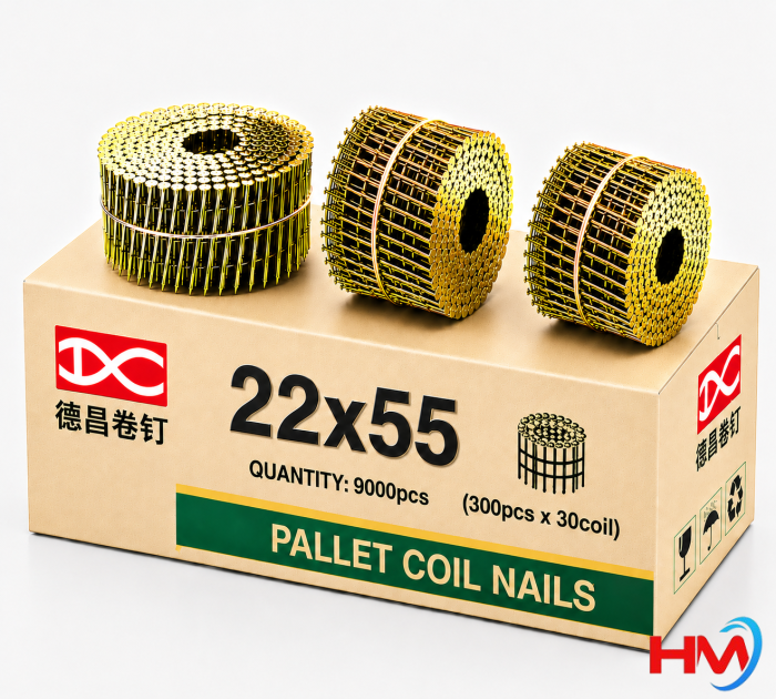Đinh cuộn trơn 22x55