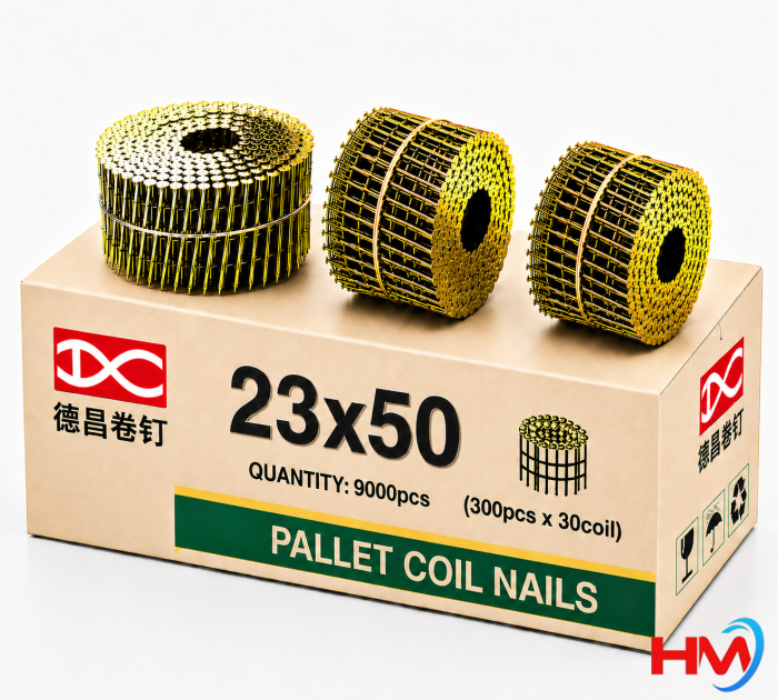 Đinh cuộn xoắn 23x50