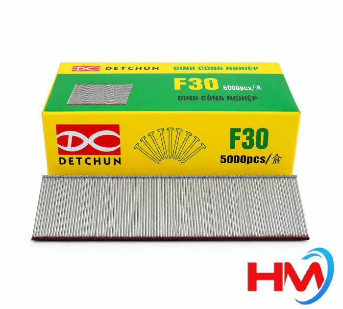Đinh F30 Công Nghiệp Bắn Gỗ Cho Sofa Và Nội Thất